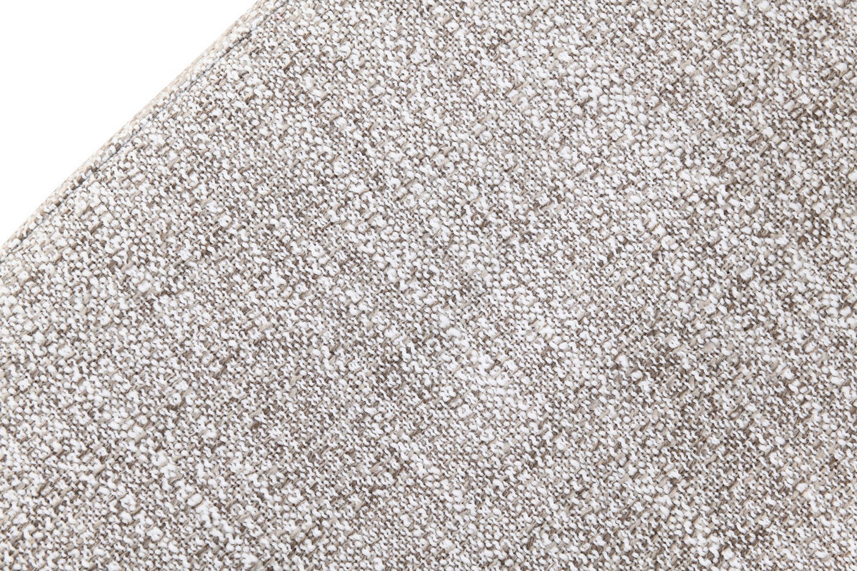 ARMLEHNSTUHL   Leinenoptik  Taupe, Eichefarben, Beige  - Taupe/Eichefarben, Design, Textil/Metall (57/79,5/61cm) - Xora