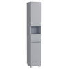 HOCHSCHRANK 30/170/30 cm  - Grau, Trend, Holzwerkstoff (30/170/30cm) - MID.YOU