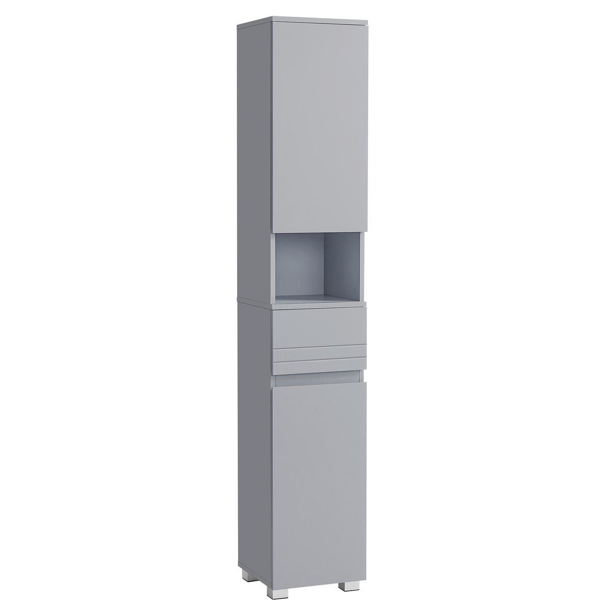 HOCHSCHRANK 30/170/30 cm  - Grau, Trend, Holzwerkstoff (30/170/30cm) - MID.YOU