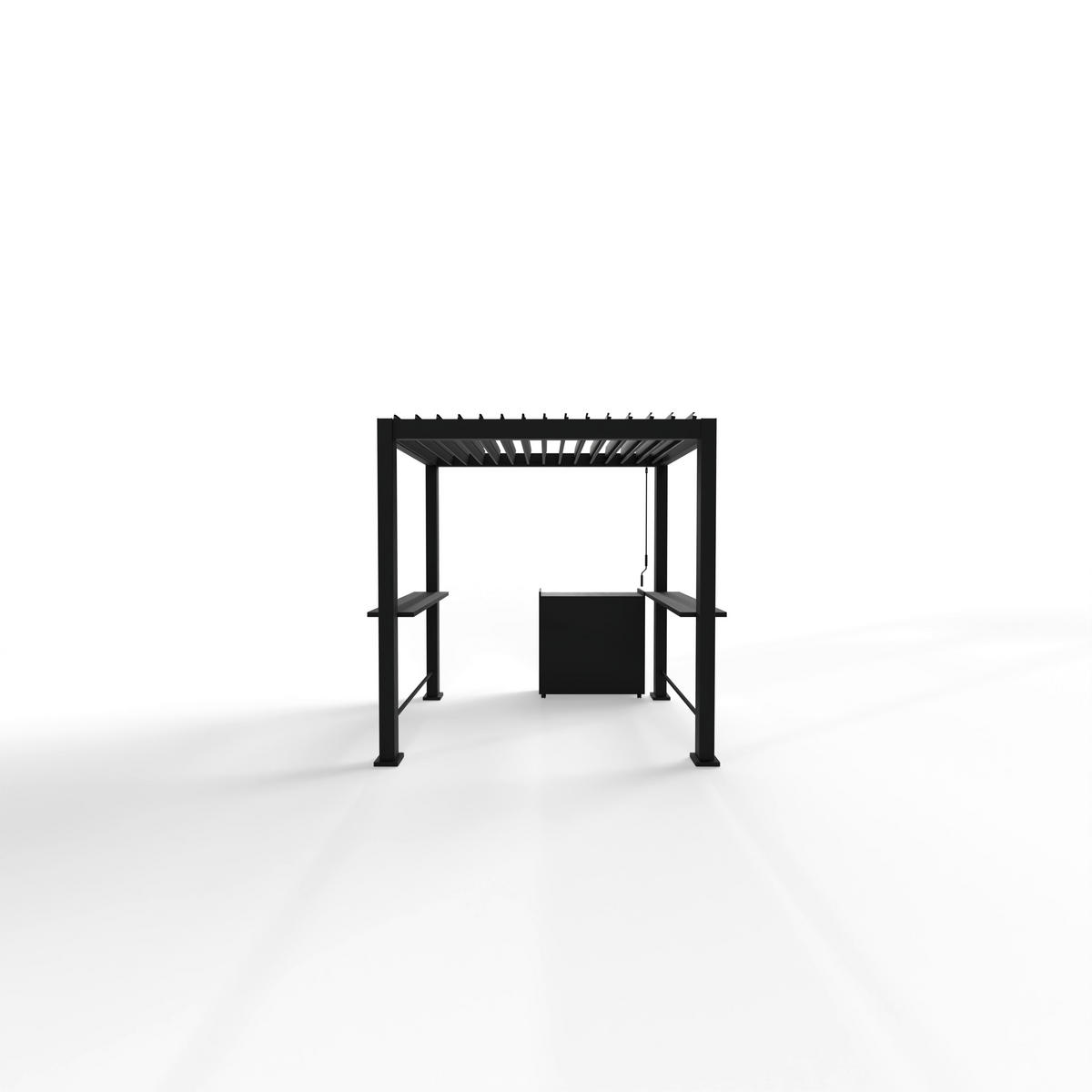 PERGOLA - Anthrazit, Lifestyle, Metall (150/240/250cm) - Gardenson