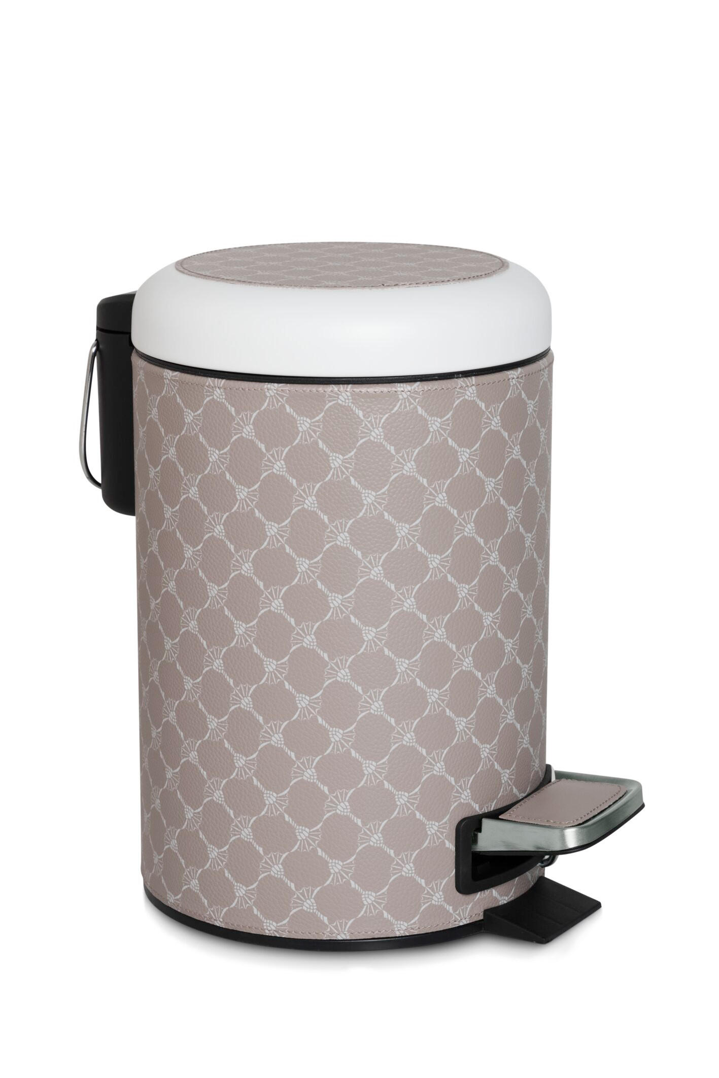 TRETEIMER CORNFLOWERACCESSOIRES 2,5 L  - Schwarz/Weiß, Design, Kunststoff (17/26/24cm) - Joop!