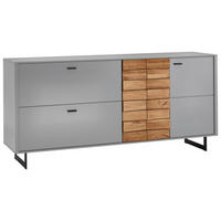 SIDEBOARD Eichefarben, Kaschmir  186/87,2/46,4 cm  - Kaschmir/Eichefarben, Design, Holz/Holzwerkstoff (186/87,2/46,4cm) - Novel