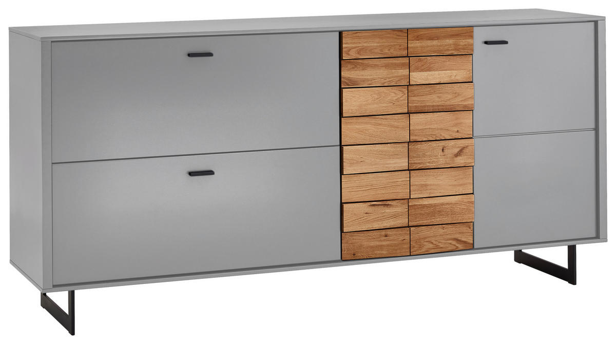 SIDEBOARD Eichefarben, Kaschmir  186/87,2/46,4 cm  - Kaschmir/Eichefarben, Design, Holz/Holzwerkstoff (186/87,2/46,4cm) - Novel