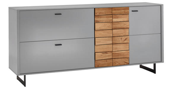 SIDEBOARD Eichefarben, Kaschmir  186/87,2/46,4 cm  - Kaschmir/Eichefarben, Design, Holz/Holzwerkstoff (186/87,2/46,4cm) - Novel