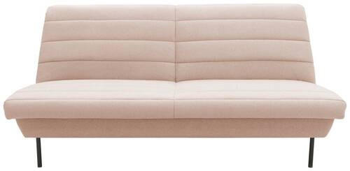 2-SITZER-SOFA Creme - Creme/Schwarz, Design, Textil/Metall (185/92/103cm) - LOOKS by W.Joop