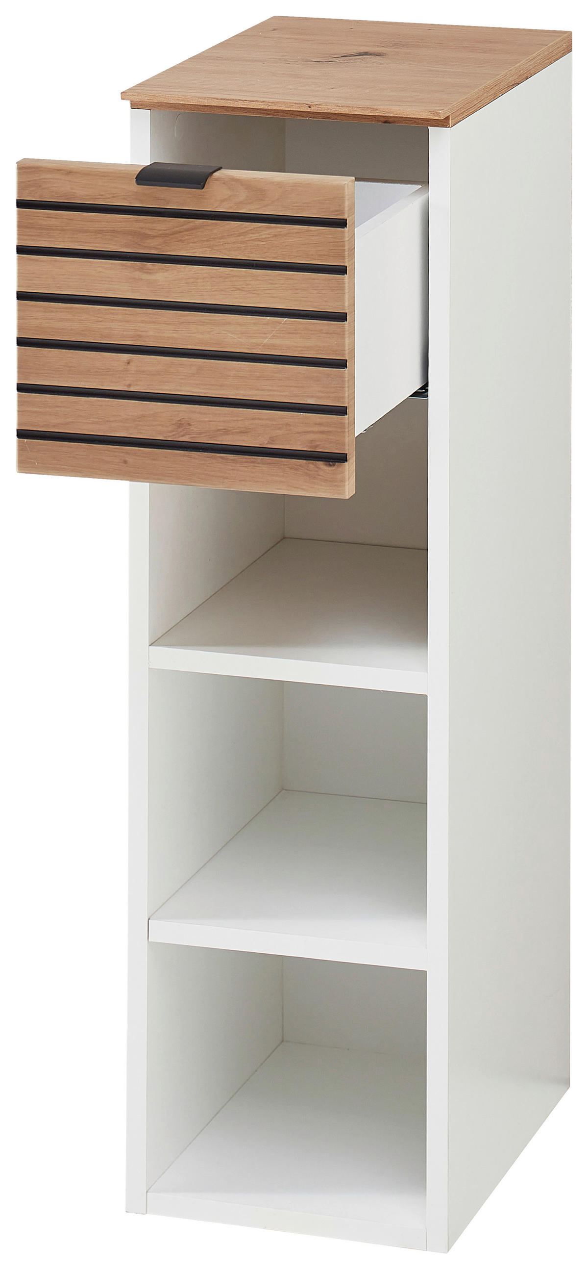 GARDEROBE 6-teilig  in 306/179/37 cm  - Weiß/Eiche Artisan, Design, Holzwerkstoff (306/179/37cm) - Voleo