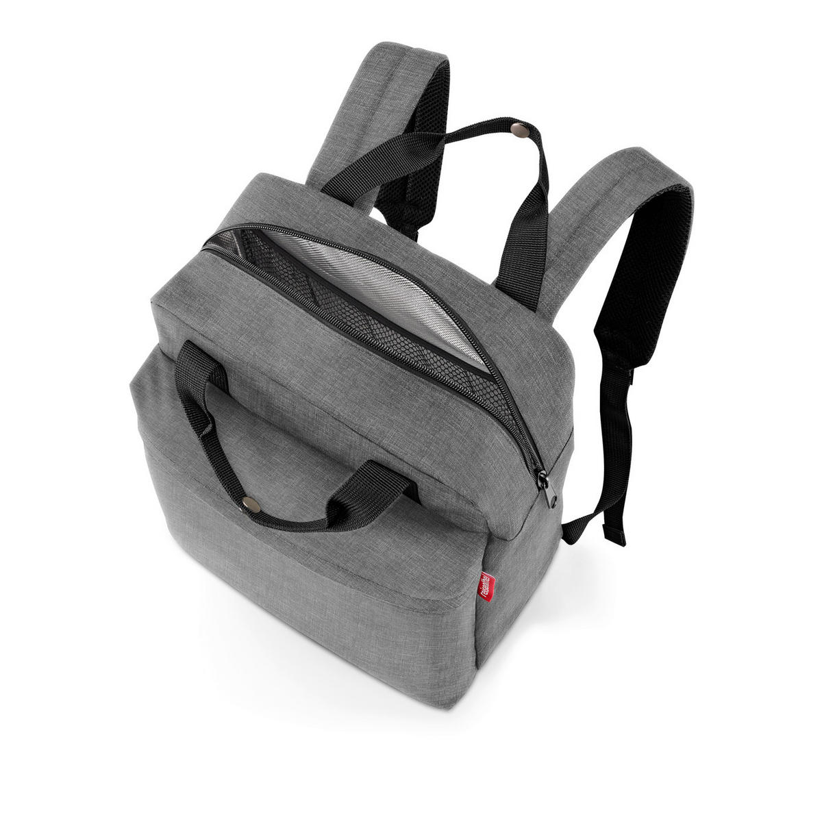 RUCSAC - gri, Basics, textil (30/39/13cm)