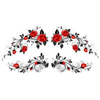 WANDTATTOO  - Multicolor, Basics, Kunststoff (25/35cm) - Euroart
