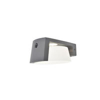 SOLARLEUCHTE  - Anthrazit/Weiß, Basics, Kunststoff/Metall (16/9,6/21,7cm)