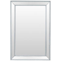 NÁSTĚNNÉ ZRCADLO 80/120/4,5 cm  - barvy stříbra, Design, kompozitní dřevo/sklo (80/120/4,5cm) - Xora