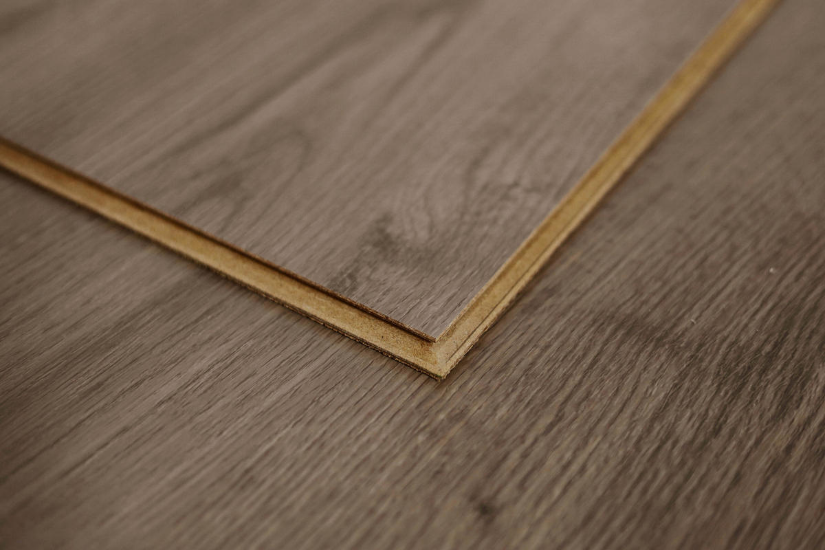 KORKBODEN KENKO PVC-Frei CHESTNUT 1164X300X8.5mm  per  m² - Cappuccino, Basics, Naturmaterialien/Holz (116,4/30/0,85cm)