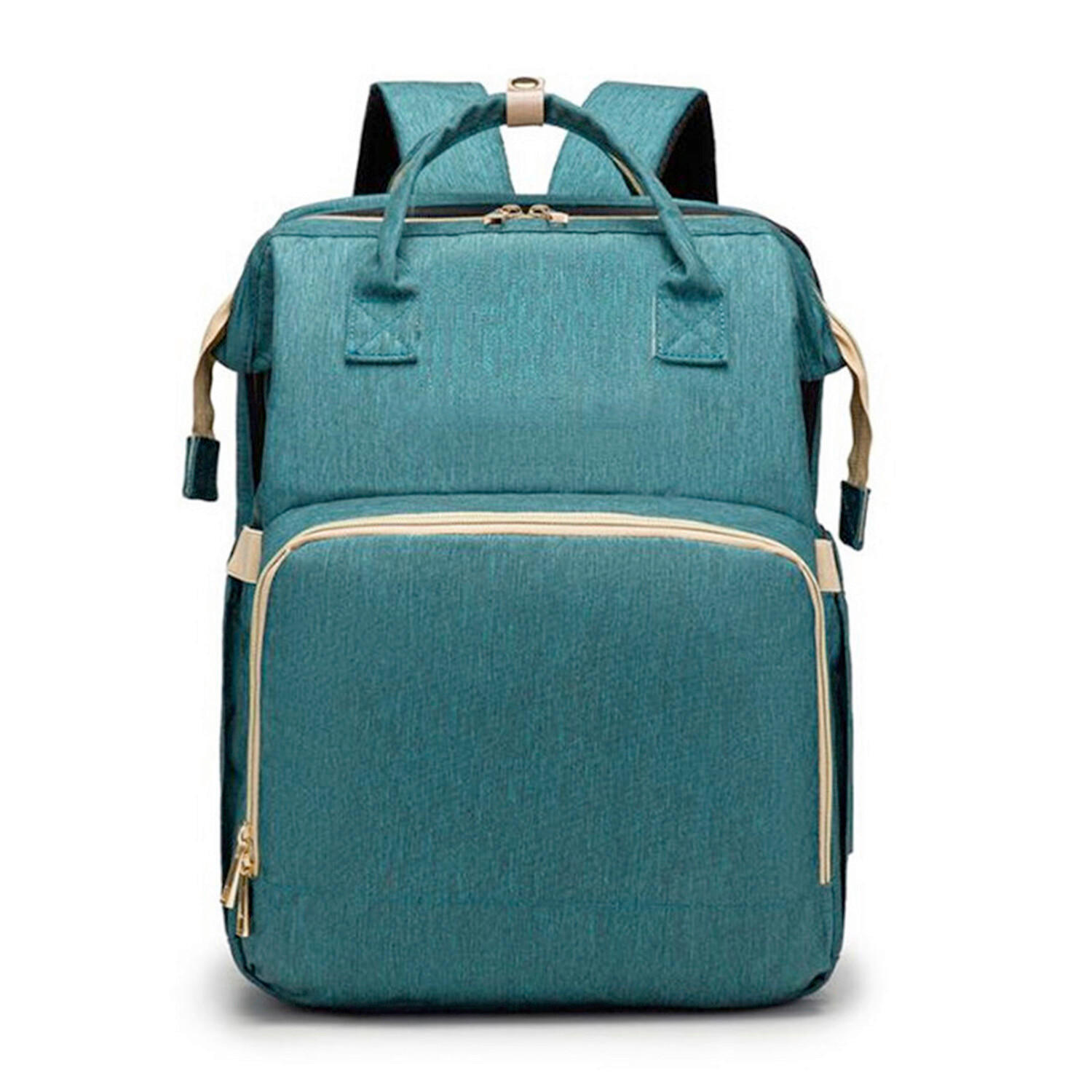 WICKELRUCKSACK Stella Bag Basic  - Türkis, Basics, Textil (30/40/21cm)