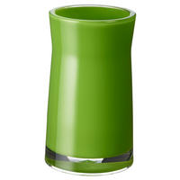 ZAHNPUTZBECHER  - Grün, Basics, Kunststoff (6,8/12/6,8cm) - Sadena