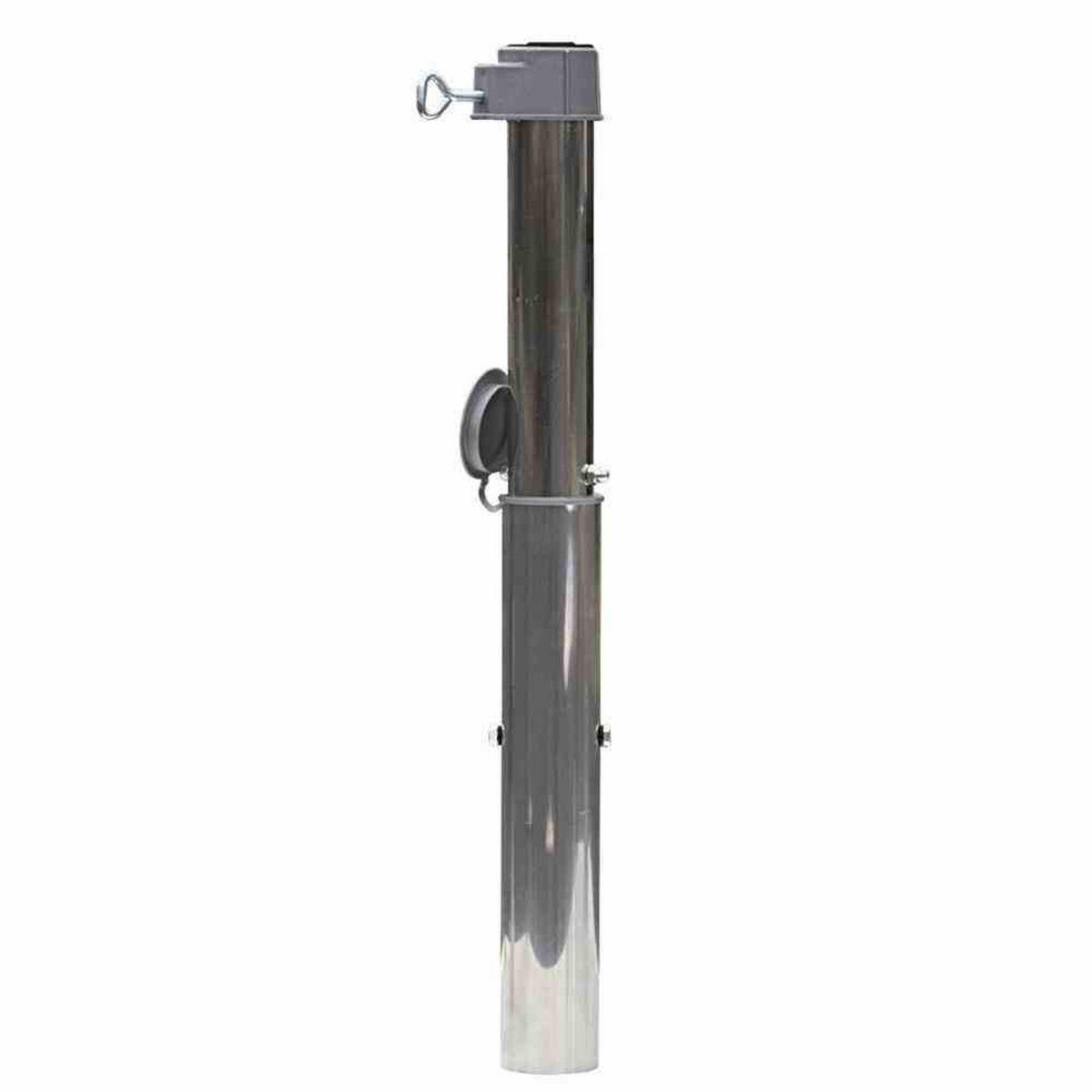 BODENHÜLSE - Silberfarben, Basics, Metall (53cm) - Gardenson