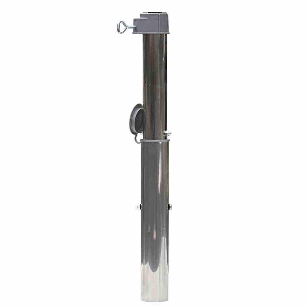 Gardenson Bodenhülse Silber 53 cm