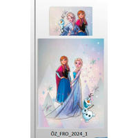 JUGENDBETTWÄSCHE FROZEN JUMP Flanell 135/200 cm  - Design, Textil (135/200cm) - Disney