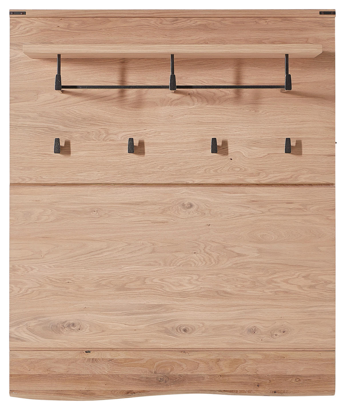 GARDEROBE  in 265/205/41 cm  - Eichefarben, Natur, Holz/Textil (265/205/41cm) - Linea Natura