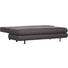 SCHLAFSOFA Webstoff Grau - Chromfarben/Grau, Design, Kunststoff/Textil (196/74/90cm) - CARRYHOME