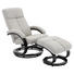RELAXSESSELSET in Holz, Textil Hellgrau - Hellgrau/Schwarz, Design, Holz/Textil (68/82-87/90-120cm) - Carryhome RELAXSESSELSET in Holz, Textil Hellgrau - Hellgrau/Schwarz, Design, Holz/Textil (68/82-87/90-120cm) - Carryhome