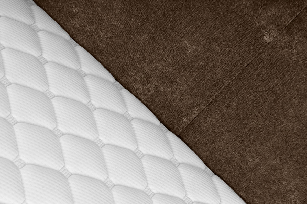 BOXBETT 180/200 cm  in Braun  - Schwarz/Braun, KONVENTIONELL, Holz/Textil (180/200cm) - Welnova