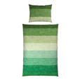 BETTWÄSCHE Satin 140/200 cm  - Grün, KONVENTIONELL, Textil (140/200cm) - Novel