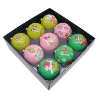 CHRISTBAUMKUGEL-SET  - Multicolor, Trend, Kunststoff (24/8/24cm) - Disney