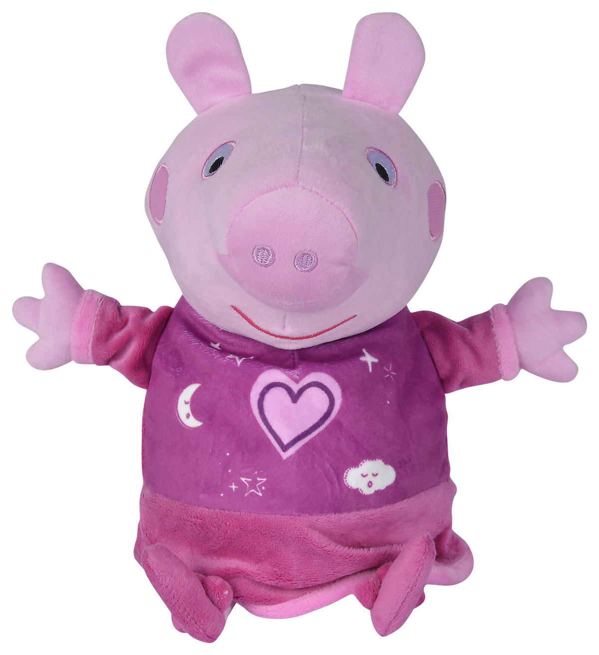 PLÜSCHTIER Peppa Pig  - Pink/Multicolor, Basics, Kunststoff/Textil (18,5/16,5/30cm) - Simba
