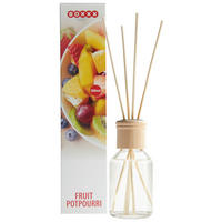ARÓMA DIFUZÉR exotické ovocie, 100 ml - prírodná farba, Basics, sklo (100ml) - Boxxx