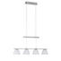 HÄNGELEUCHTE - Nickelfarben, Basics, Glas/Metall (84,0/150,0cm) HÄNGELEUCHTE - Nickelfarben, Basics, Glas/Metall (84,0/150,0cm)