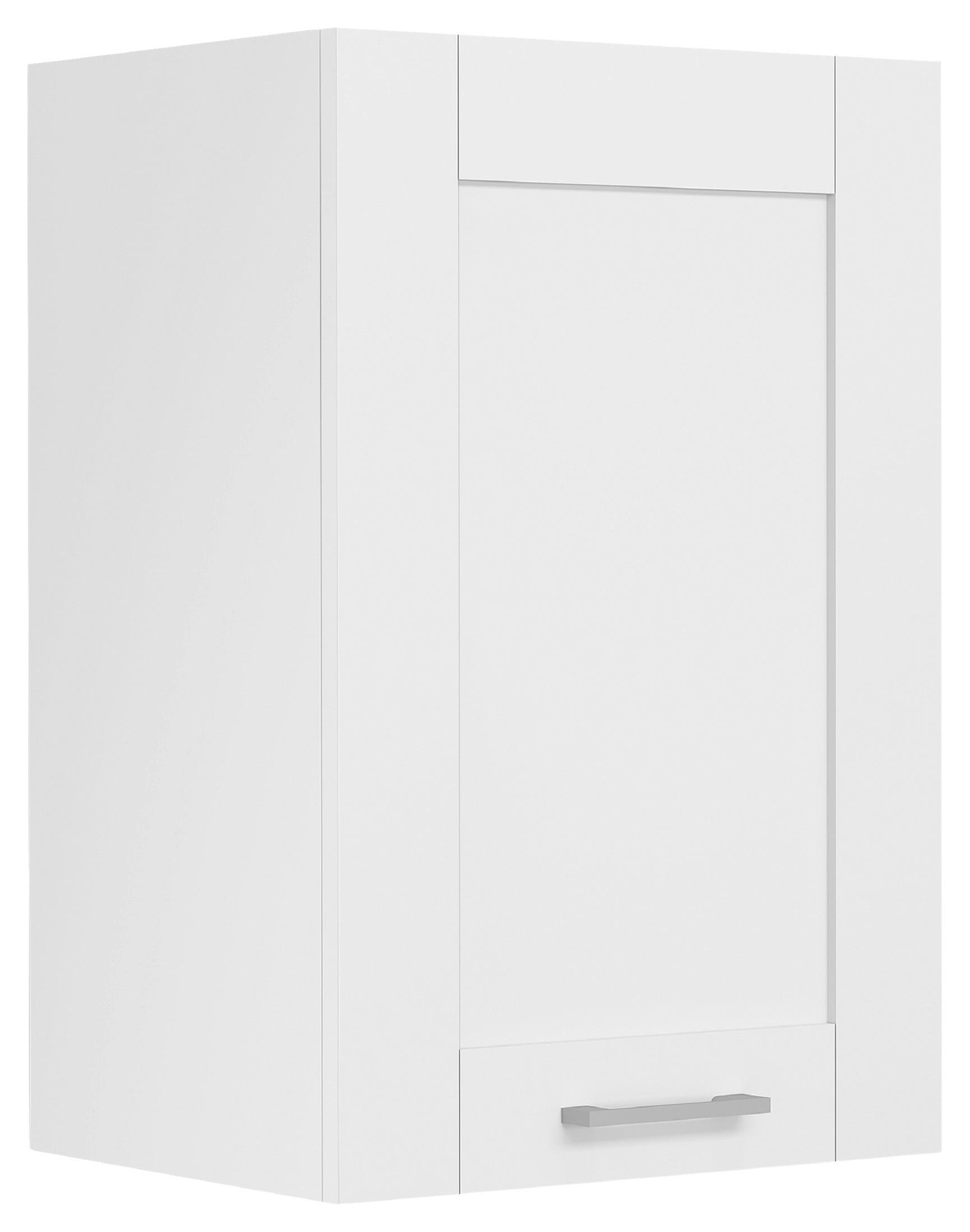 KÜCHENOBERSCHRANK 40/60/31 cm  in Weiß  - Silberfarben/Weiß, Trend, Holzwerkstoff/Kunststoff (40/60/31cm) - MID.YOU