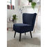 SESSEL in Textil, Holzwerkstoff Blau - Blau/Schwarz, Trend, Holz/Holzwerkstoff (65/89/70cm) - Carryhome SESSEL in Textil, Holzwerkstoff Blau - Blau/Schwarz, Trend, Holz/Holzwerkstoff (65/89/70cm) - Carryhome