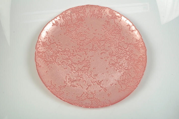 PLATZTELLER Glas  - Pink, Trend, Glas (33cm) - Novel