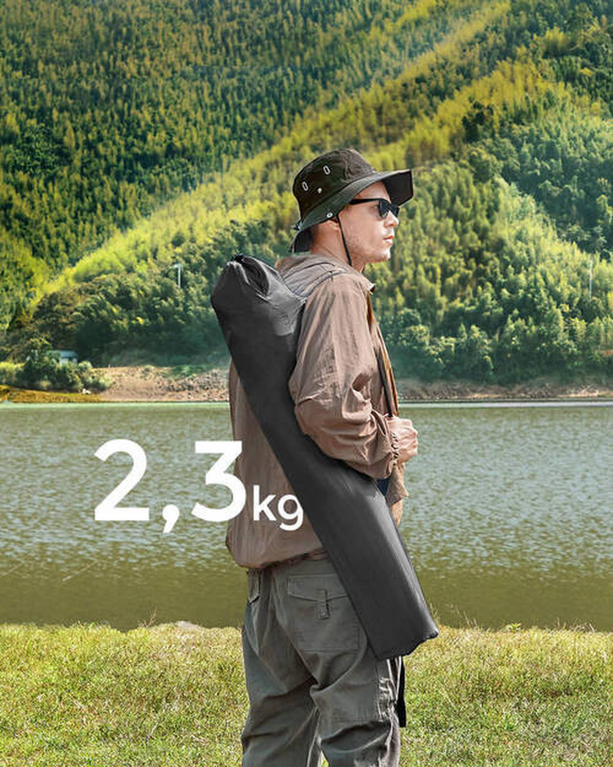 CAMPINGSESSEL in  - Silberfarben/Schwarz, Basics, Textil/Metall (84/81/52cm) - Modante