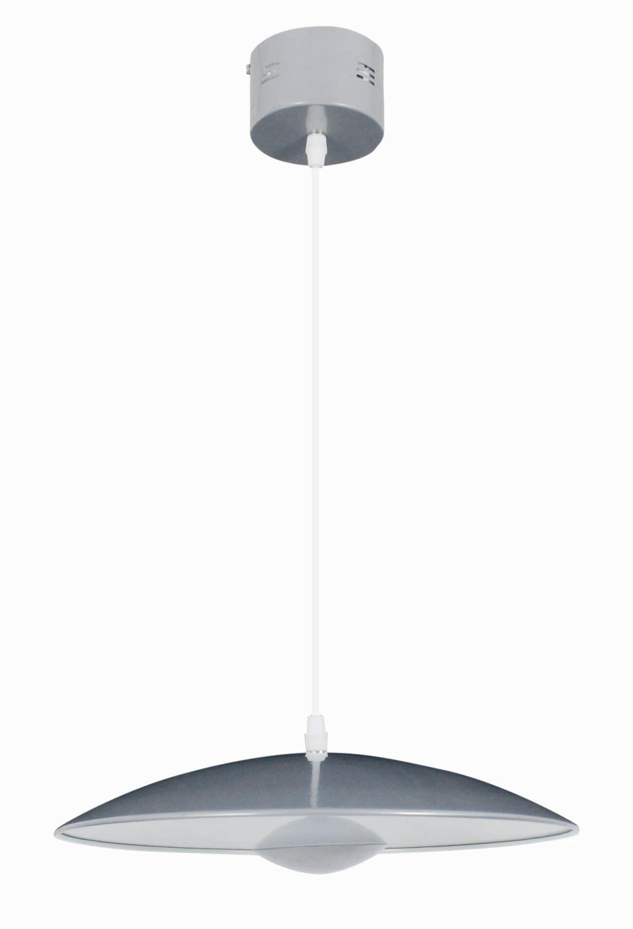 LED-HÄNGELEUCHTE Oslo 34/125 cm   - Silberfarben, Design, Metall (34/125cm) - Näve