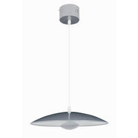 LED-HÄNGELEUCHTE Oslo 34/125 cm   - Silberfarben, Design, Metall (34/125cm) - Näve