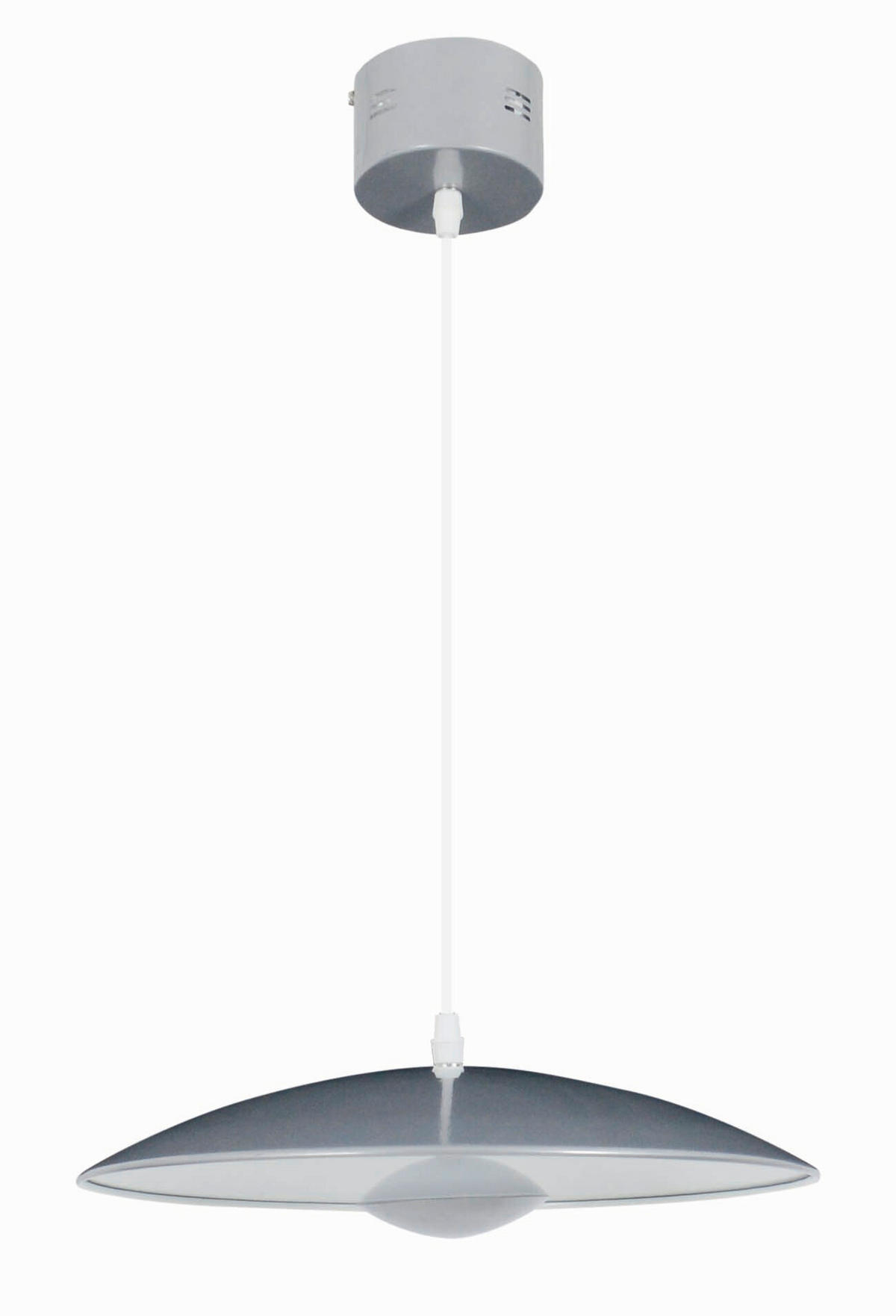 LED-HÄNGELEUCHTE Oslo 34/125 cm   - Silberfarben, Design, Metall (34/125cm) - Näve