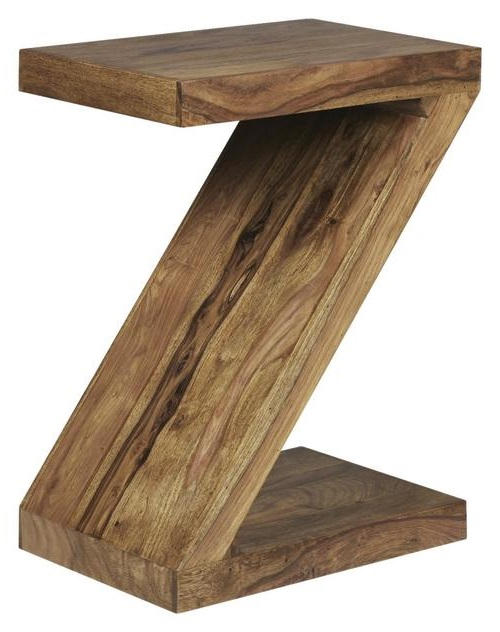 BEISTELLTISCH Sheesham massiv Sheeshamfarben - Sheeshamfarben, Design, Holz (44/30/59cm) - MID.YOU