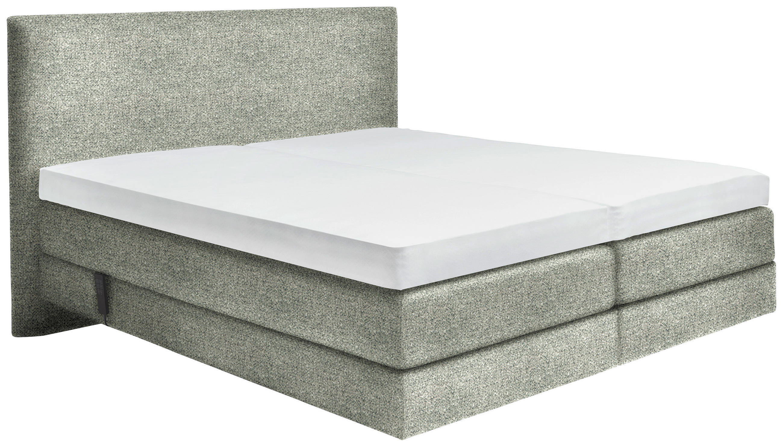 BOXSPRINGBETT 160/200 cm  in Beige  - Beige, KONVENTIONELL, Holz/Textil (160/200cm) - Dieter Knoll