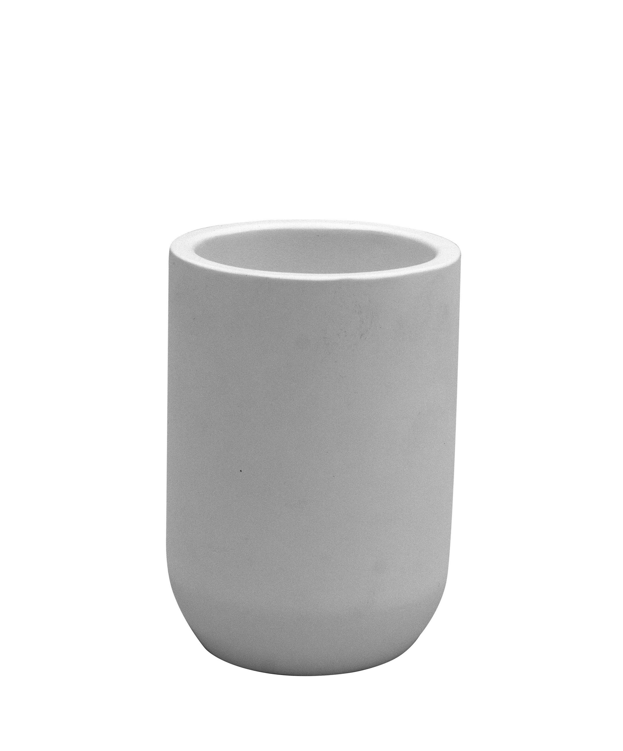 ZAHNPUTZBECHER Kunststoff  - Weiß, Basics, Kunststoff (7/10,5/7cm) - Sadena