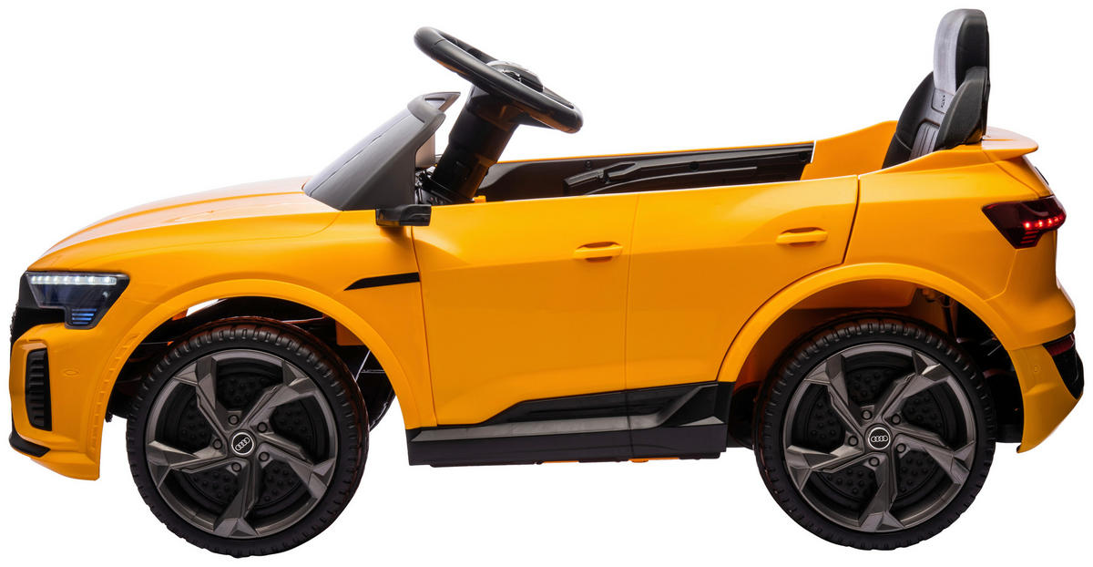 ELEKTRO-KINDERAUTO AUDI SQ8 E-TRON Gelb, Schwarz  - Gelb/Schwarz, KONVENTIONELL, Kunststoff/Metall (99/54/46cm)