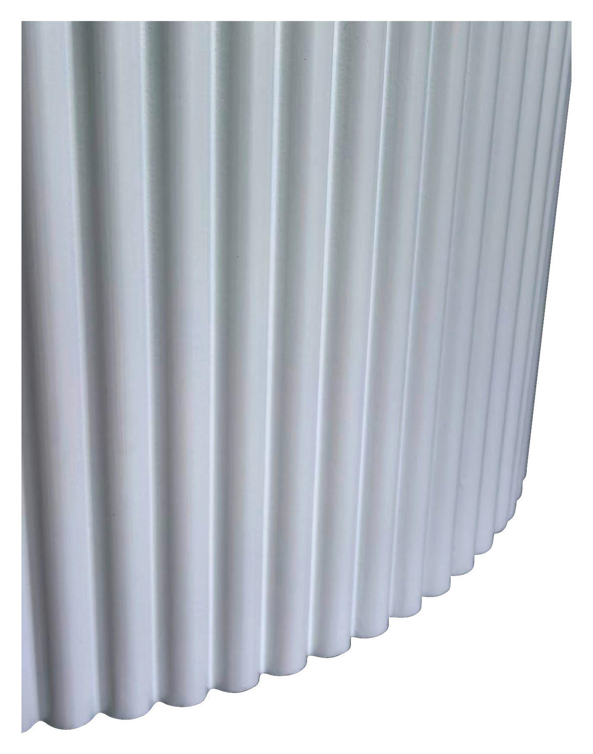 BEISTELLTISCH 40/40/41 cm Weiß rund  - Schwarz/Weiß, Design, Holzwerkstoff (40/40/41cm) - Xora