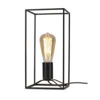 Veioză - negru, Basics, metal (15/30/15cm) - It's about Romi