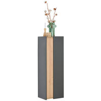 MIDISCHRANK 40,2/120/31,7 cm  - Anthrazit/Eiche Artisan, Basics, Holzwerkstoff (40,2/120/31,7cm) - home24