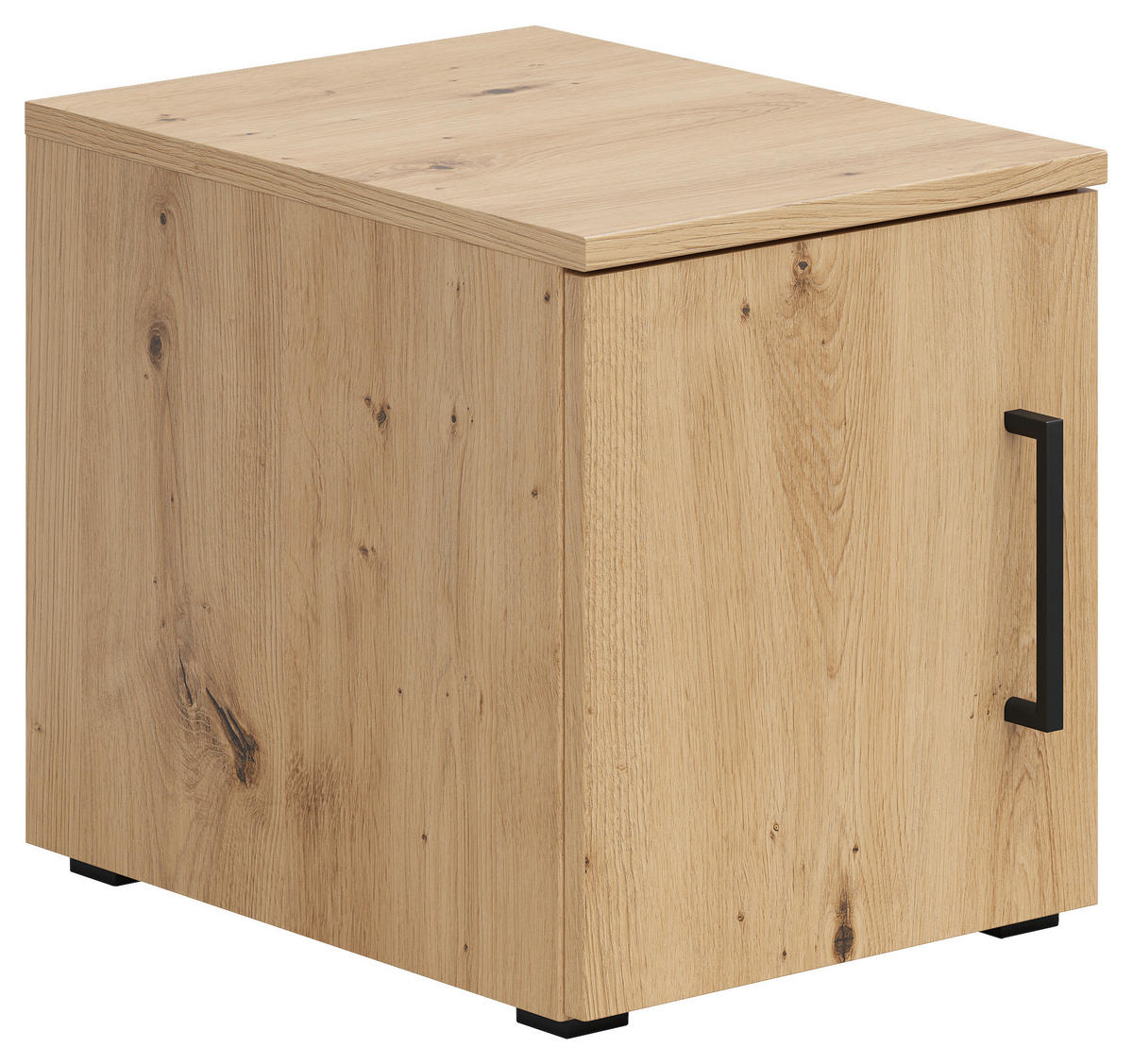 AUFSATZSCHRANK 30/35/40 cm   - Schwarz/Eiche Artisan, Modern, Holzwerkstoff/Kunststoff (30/35/40cm)