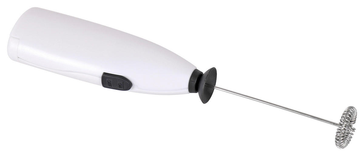 APARAT SPUMARE LAPTE - argintiu/alb, Basics, plastic/metal (21/3,6/2,5cm) - Homeware Profession.