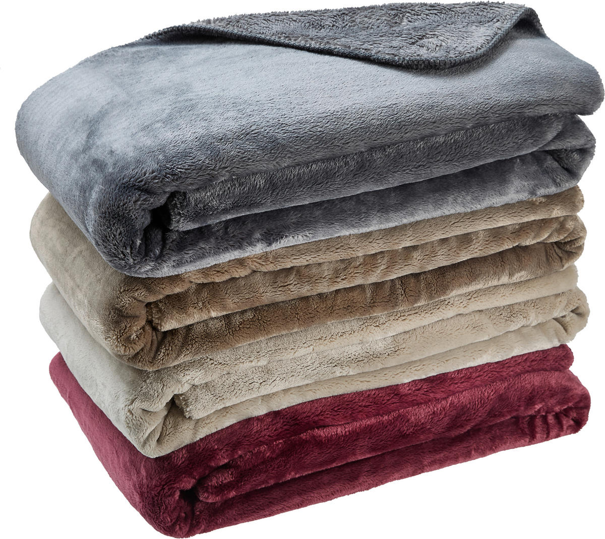 WOHNDECKE 150/200 cm  - Grau, Textil (150/200cm) - Dieter Knoll