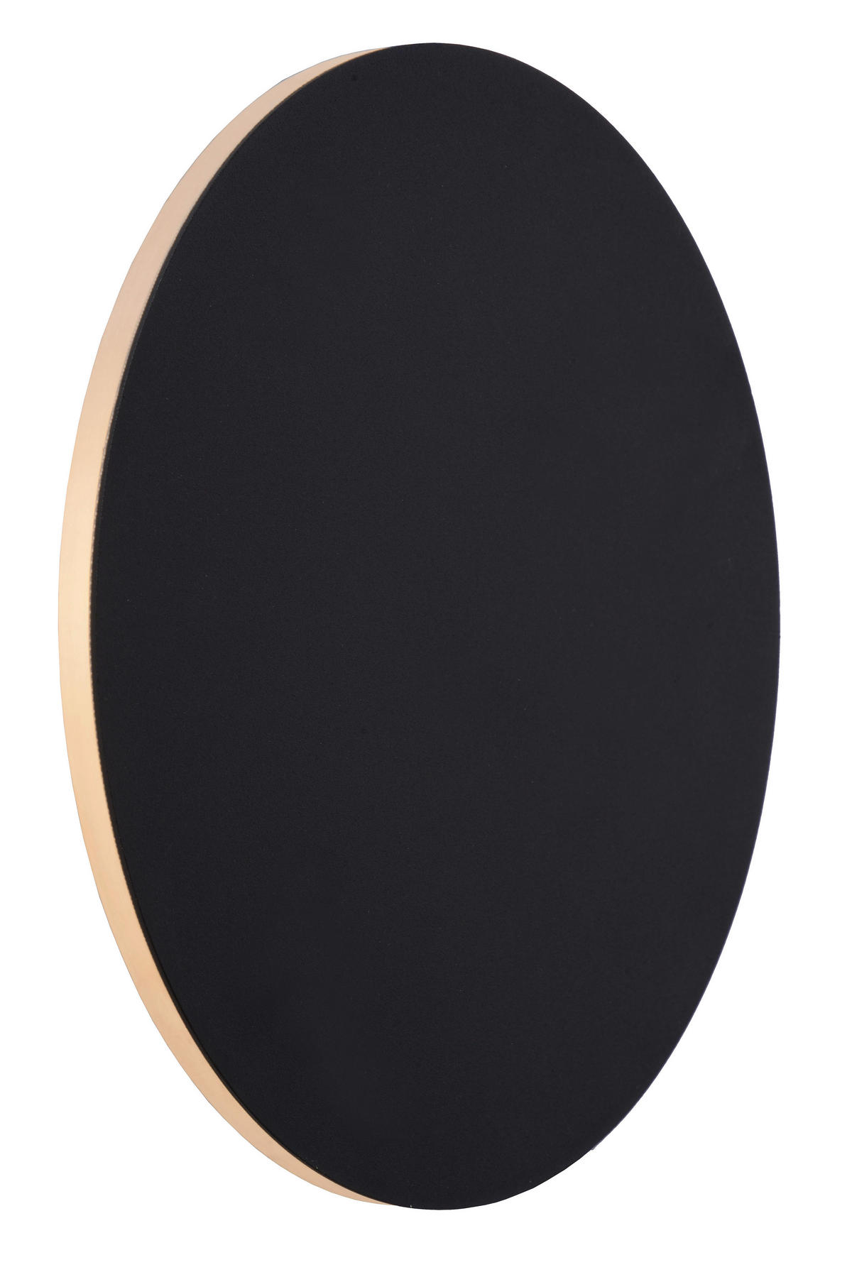 LED-WANDLEUCHTE Eklyps 25/3.5 cm   - Schwarz, Design, Metall (25/3.5cm) - Lucide