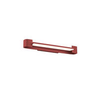 LED SVJETILJKA ZIDNA Box  - crvena, Design, metal (40/10/10cm)