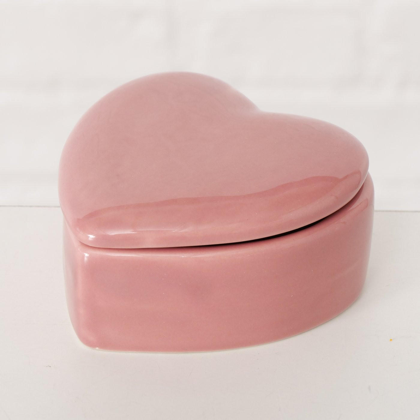 DOSE  - Hellrosa, KONVENTIONELL, Keramik (8/8/4cm)