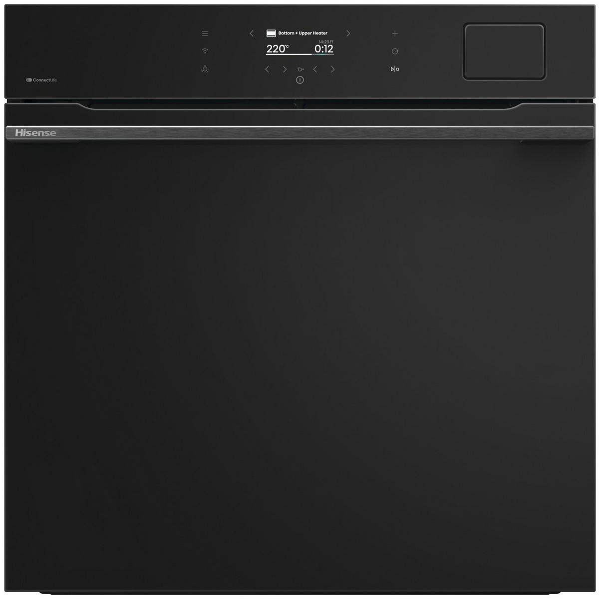 DAMPFBACKOFEN BFS615S8B  - Schwarz, Basics, Metall (59,5/59,5/56,4cm) - Hisense